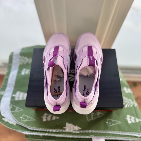 Reebok Lite Spinner Big Kid Girls Sneakers Color: Orchid Bloom Size: 7M Slip Ons - Picture 3 of 7
